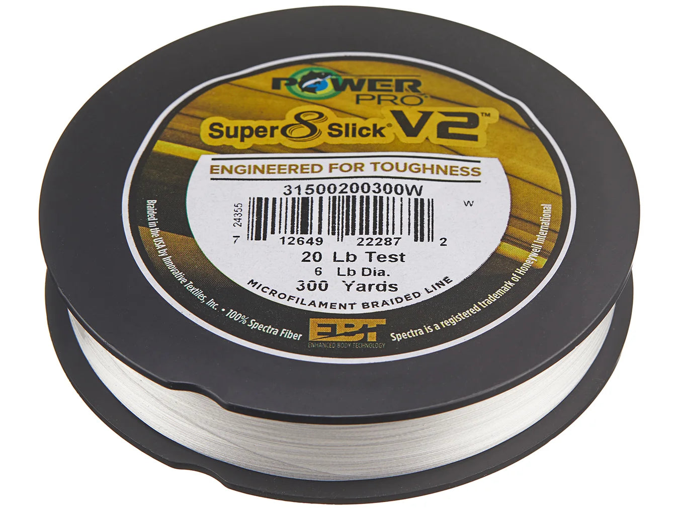 Power Pro Super 8 Slick V2 Braided Line White